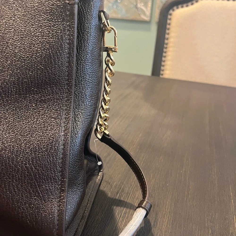 NWT Michael Kors Large Hamilton Leather Satchel